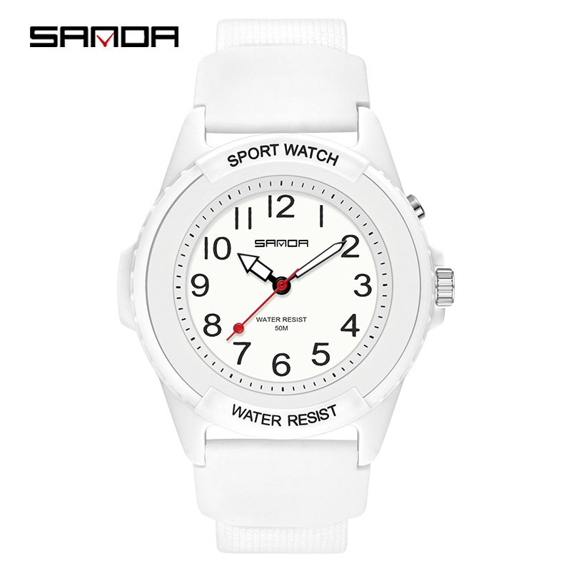 Waterproof Diving Watch - นาฬิกาข้อมือเด็ก SANDA 6018 รุ่นใหม่ แฟชั่น สปอร์ต