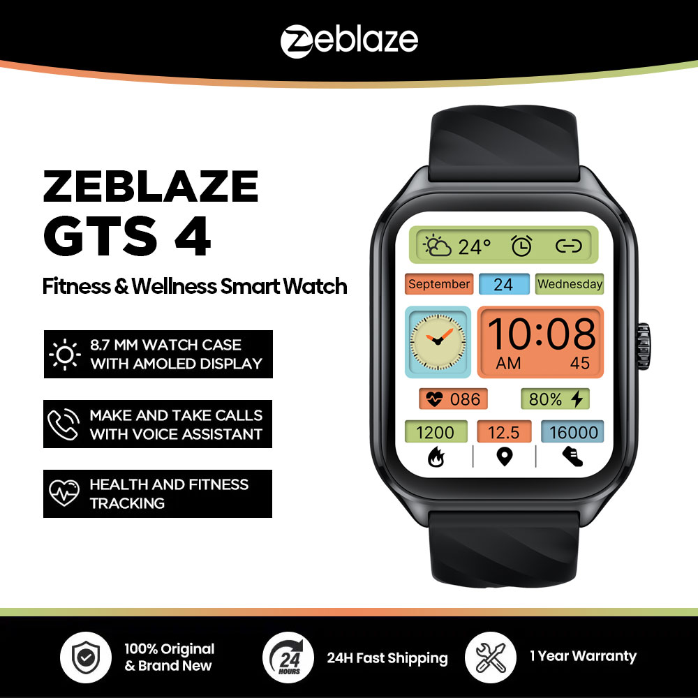 Hybrid Smartwatch - นาฬิกาอัจฉริยะ New Zeblaze GTS 4 รองรับการโทรด้วยเสียง