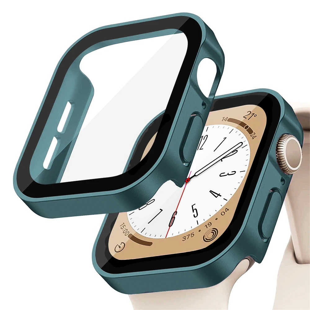Smartwatch Watches Girls - แก้ว + ฝาครอบสําหรับ Apple Watch case
