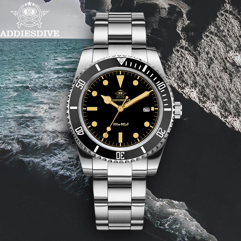 Waterproof Diving Watch - นาฬิกาดำน้ำ ADDIESDIVE 39 มม. รุ่น Hot