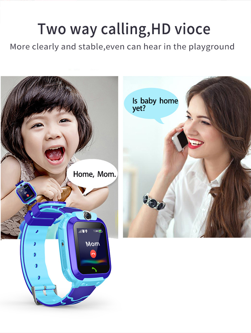 Smartwatch Watches For Kids With Gps - นาฬิกาสมาร์ทวอทช์กันน้ำสำหรับเด็ก ปี 2026 พร้อมระบบ SOS ระบุตำแหน่ง
