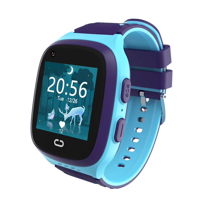 Smartwatch Watches For Kids With Gps - นาฬิกาสมาร์ทวอทช์เด็ก 4G พร้อมระบบ SOS กันน้ำ รองรับ
