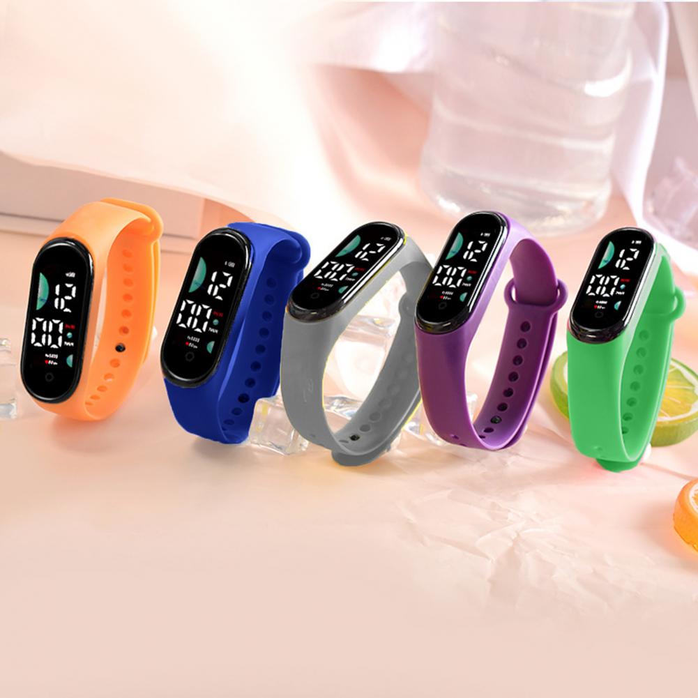 Smartwatch Watches Girls - นาฬิกาเด็กของขวัญวันเกิดสําหรับเด็กสาวสมาร์ท LED ดิจิตอลการ์ตูนเด็กนาฬิกากันน้ํานาฬิกาข้อมือ reloj niño