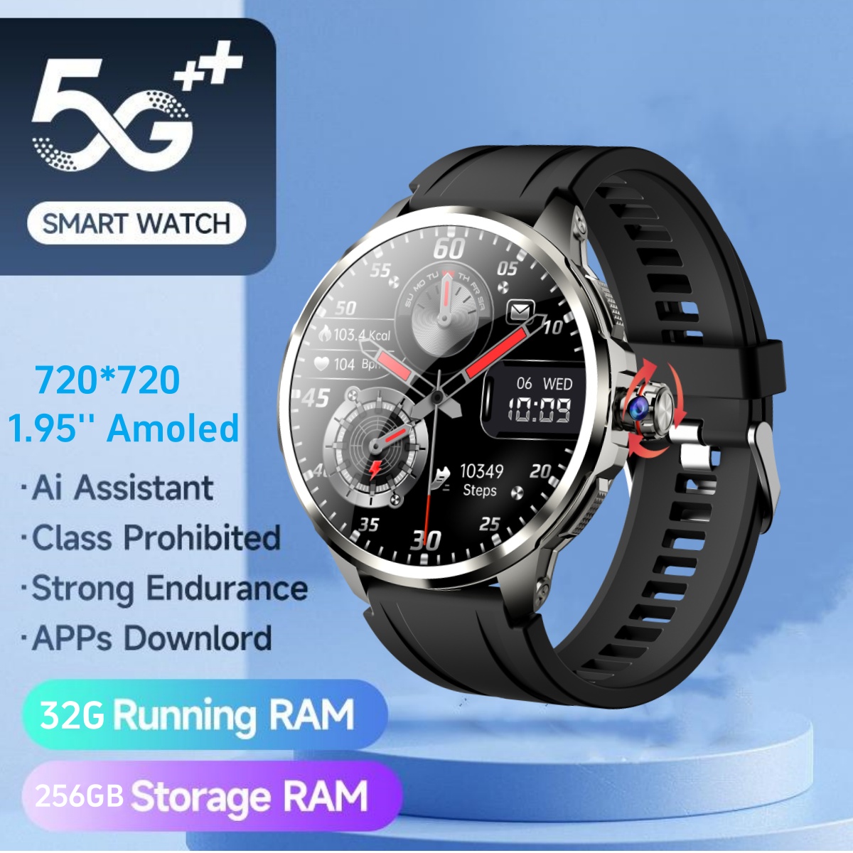 Smartwatch Watch Whatsapp - ใหม่ H99 Smart Watch 1.95 นิ้ว