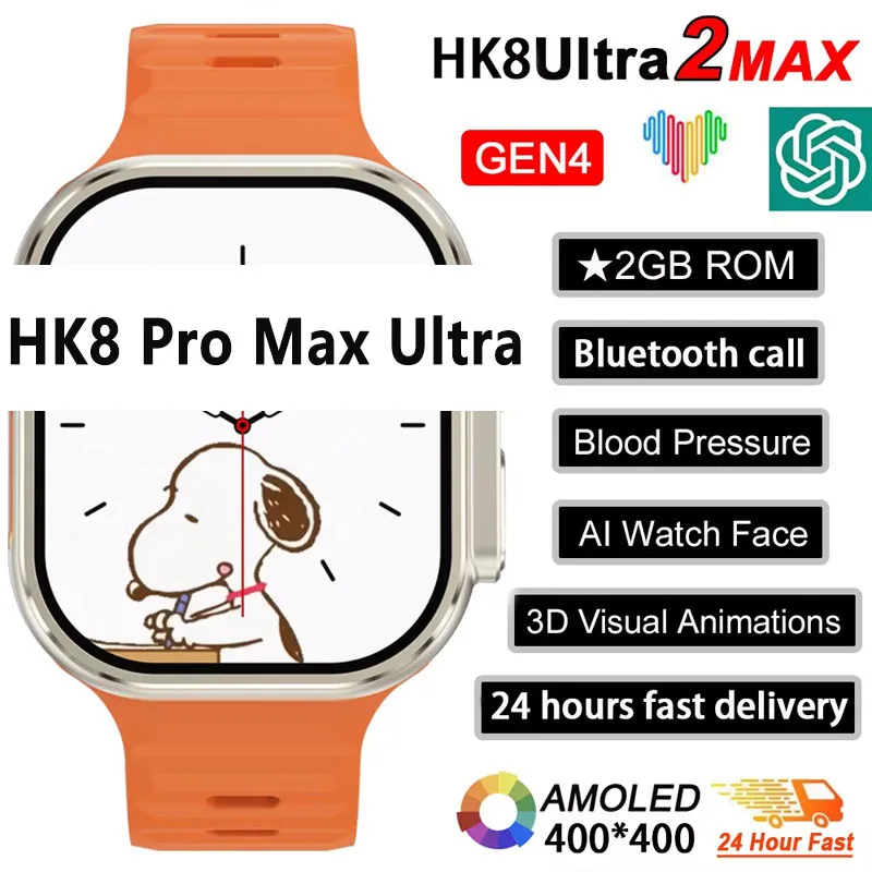 Smartwatch Watches Girls - นาฬิกาซีรีส์ 9 รุ่นใหม่ PK HK8 PRO