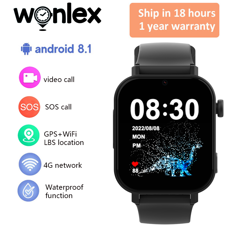 Smartwatch Watches For Kids With Gps - นาฬิกาอัจฉริยะสำหรับเด็ก Wonlex KT36 4G พร้อม GPS