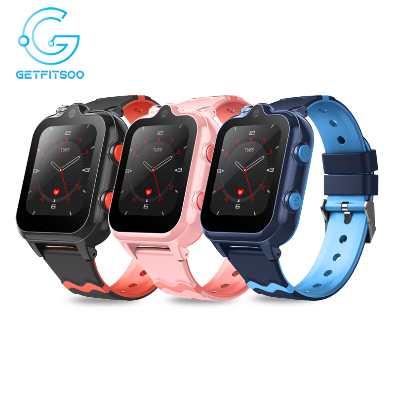 Smartwatch Watch Whatsapp - Getfitsoo 4G WIFI สมาร์ทวอท์ชสําหรับเด็ก GPS Location