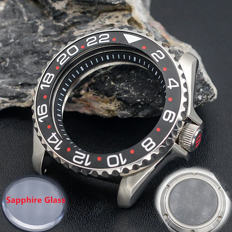 Vintage Digital Watch - SKX007 นาฬิกาผู้ชายกรณี Fit NH36 NH35 NH34