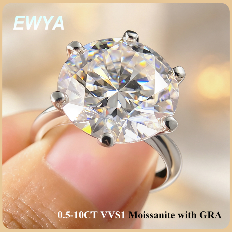 Luxury Ceramic Watch - EWYA GRA Certified 0.5-10CT D สี