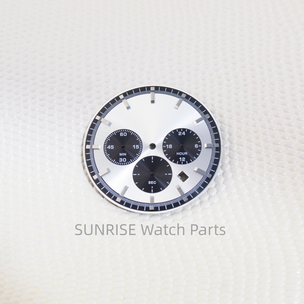 Luminous Dial Face - เข็มนาฬิกาขนาด 35.5 มม. สำหรับนาฬิกา VD53 โครโนกราฟ