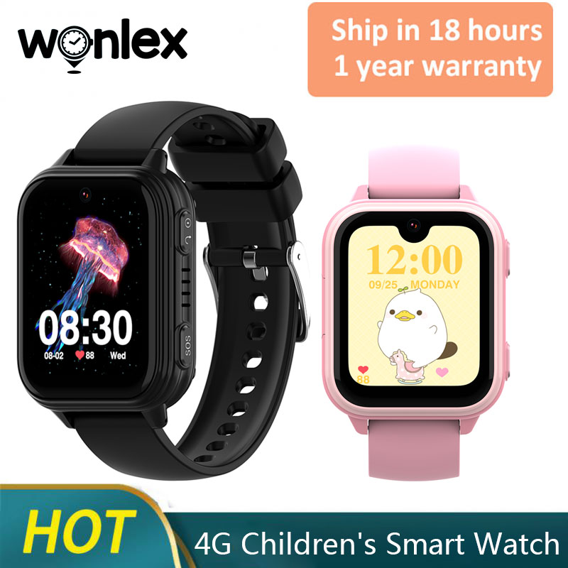 Smartwatch Watch Whatsapp - Wonlex 4G เด็กสมาร์ทนาฬิกา KT33 GPS WiFi