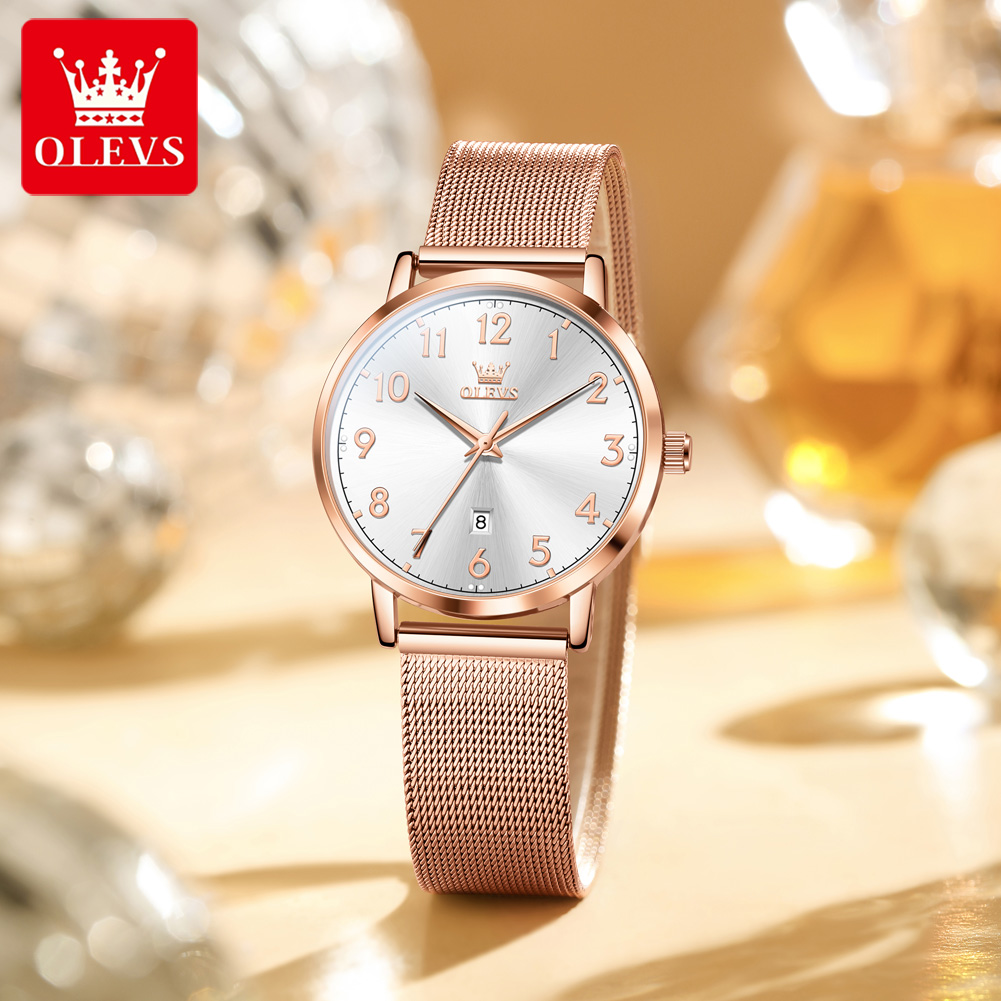 OLEVS 5653 นาฬิกาผู้หญิง Elega - Luxury Ceramic Watch บทวิจารณ์และราคา