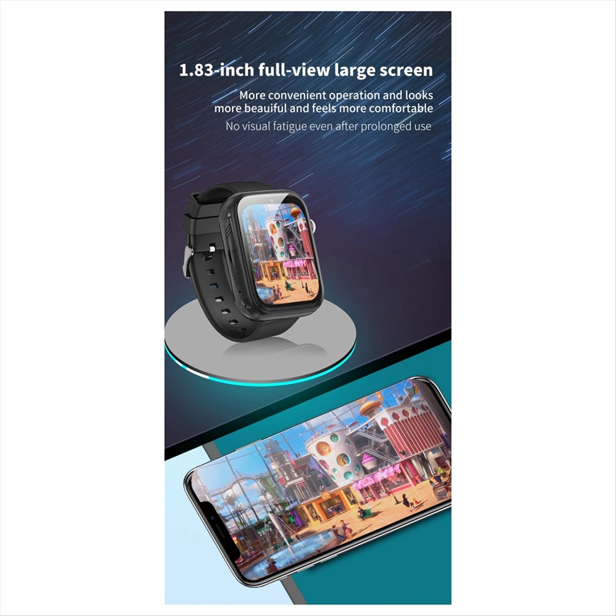 นาฬิกาสมาร์ทวอทช์ WhatsApp ใหม - Smartwatch Watch Whatsapp บทวิจารณ์และราคา