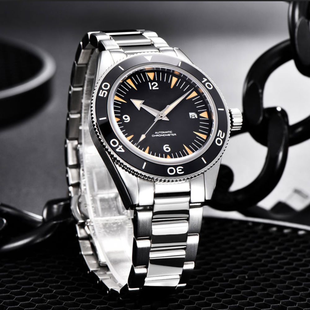 โลโก้ที่กําหนดเอง NH35 นาฬิกา  - Luxury Ceramic Watch บทวิจารณ์และราคา