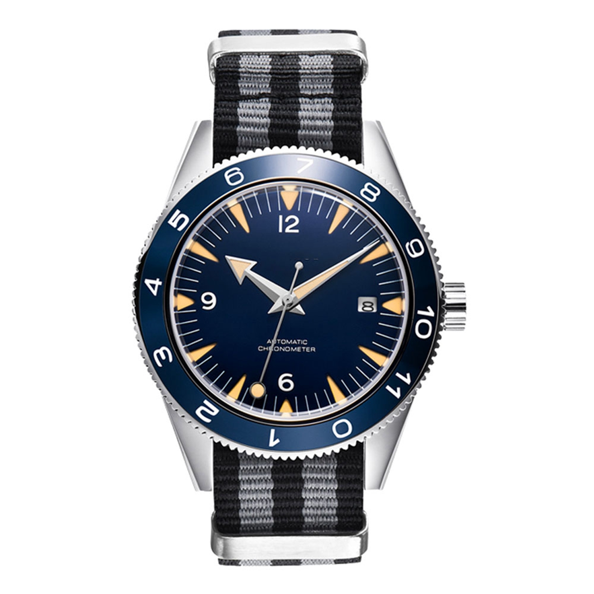โลโก้ที่กําหนดเอง NH35 นาฬิกา  - Luxury Ceramic Watch บทวิจารณ์และราคา
