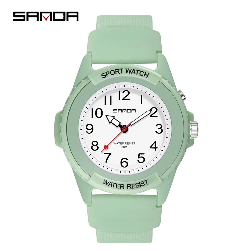 นาฬิกาข้อมือเด็ก SANDA 6018 รุ - Waterproof Diving Watch บทวิจารณ์และราคา
