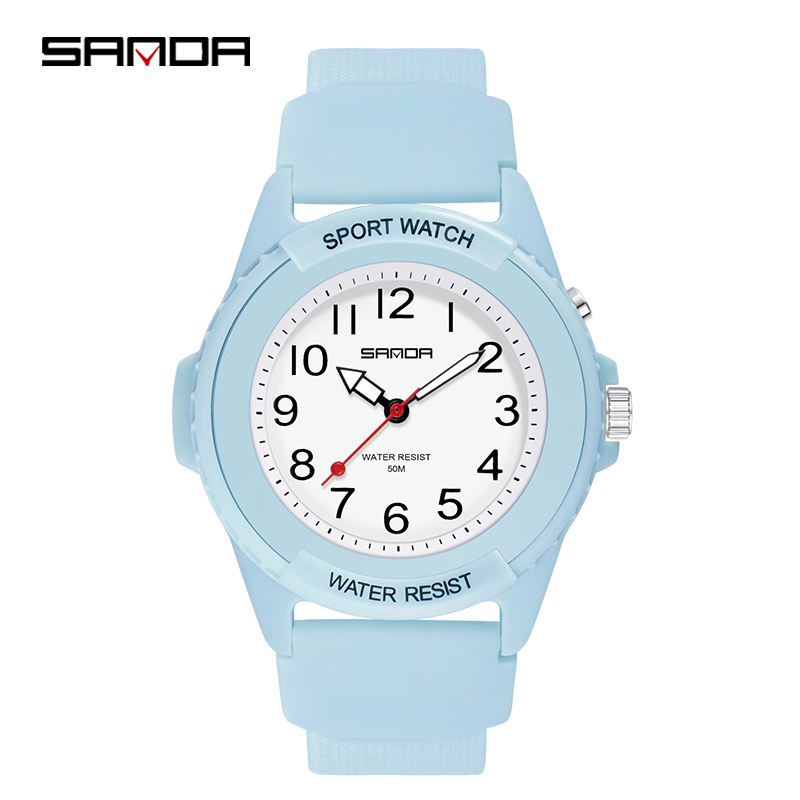 นาฬิกาข้อมือเด็ก SANDA 6018 รุ - Waterproof Diving Watch บทวิจารณ์และราคา