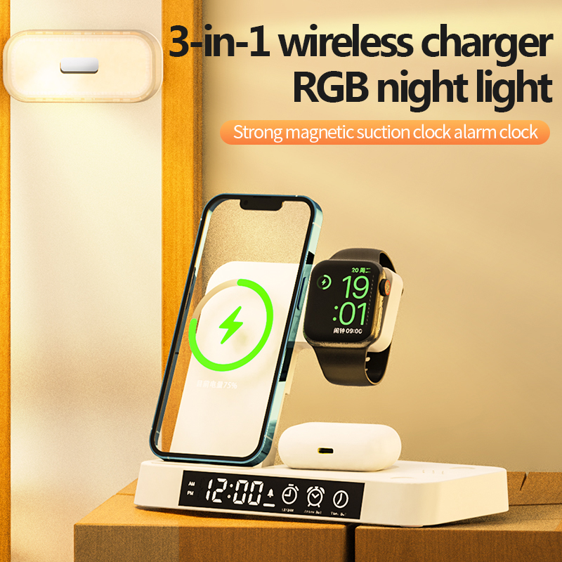 แท่นชาร์จไร้สาย 5 in 1 15W พร้ - Watch Xs8 บทวิจารณ์และราคา