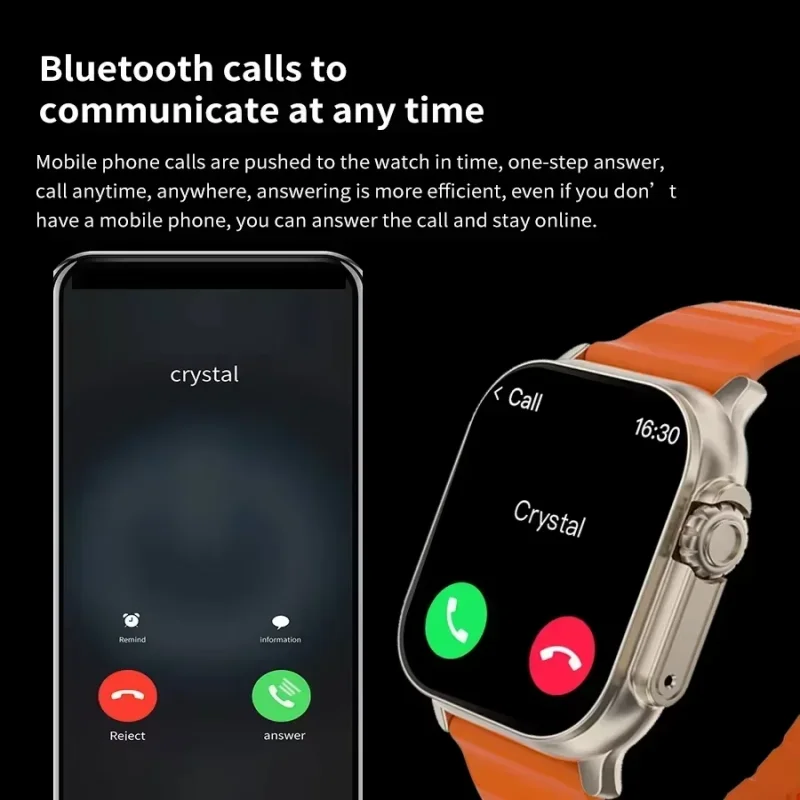 นาฬิกาอัจฉริยะรุ่นใหม่ T10 Ult - Smartwatch Watches Girls บทวิจารณ์และราคา
