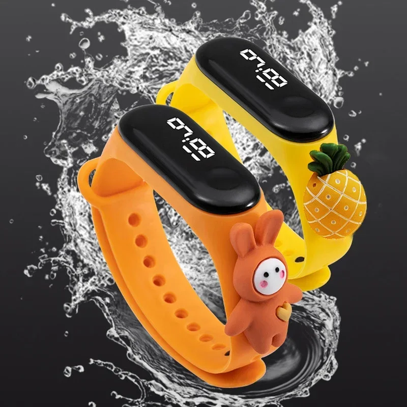 นาฬิกาข้อมือเด็กกันน้ำ หน้าจอส - Smartwatch Watches Girls บทวิจารณ์และราคา