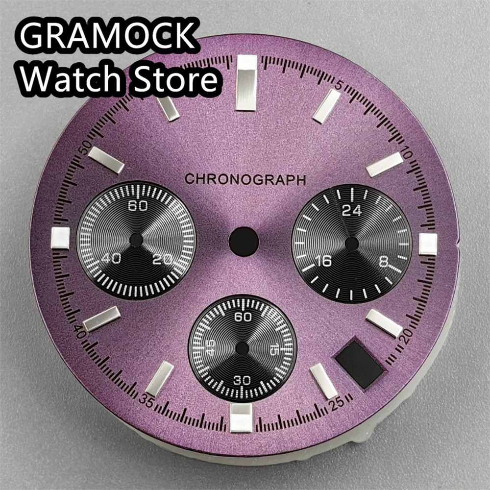 หน้าปัดนาฬิกาเรืองแสง VK63 ขนา - Luminous Dial Face บทวิจารณ์และราคา