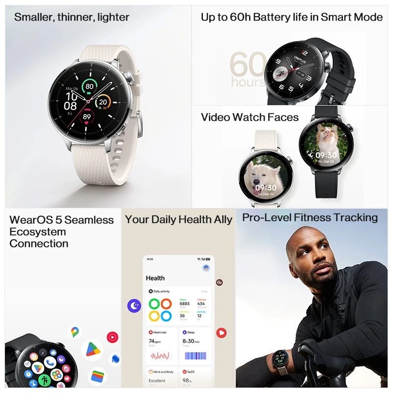 Global Version OnePlus Watch 3 - Hybrid Smartwatch บทวิจารณ์และราคา