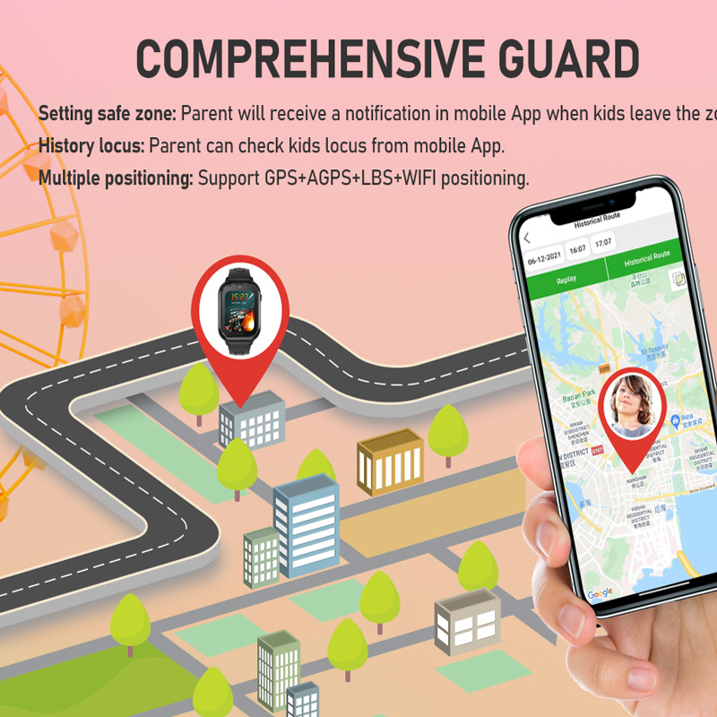 Getfitsoo เด็กสมาร์ทนาฬิกา 4G  - Smartwatch Watch Whatsapp บทวิจารณ์และราคา
