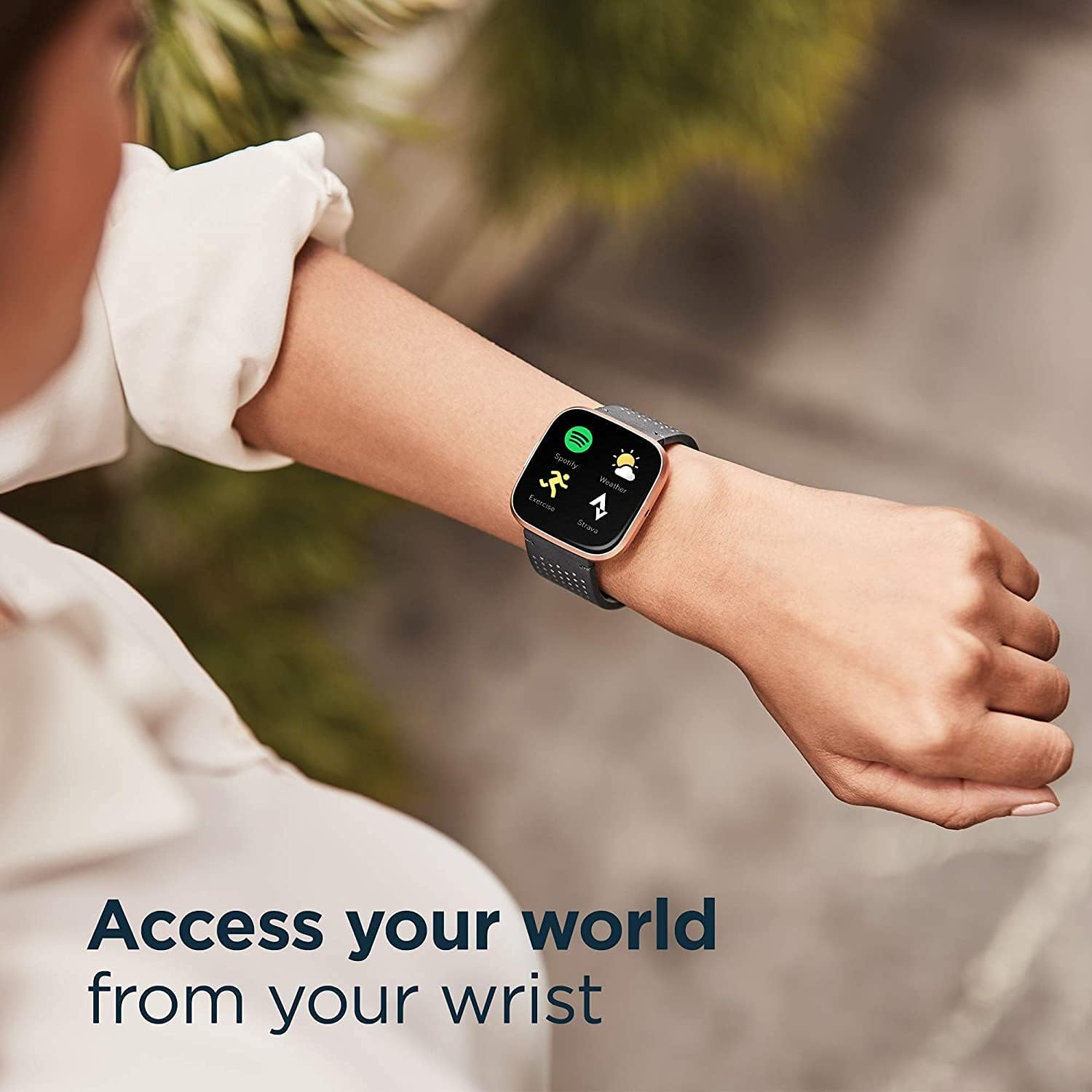 Fitbit Versa 2 สมาร์ทวอทช์สุขภ - Hybrid Smartwatch บทวิจารณ์และราคา