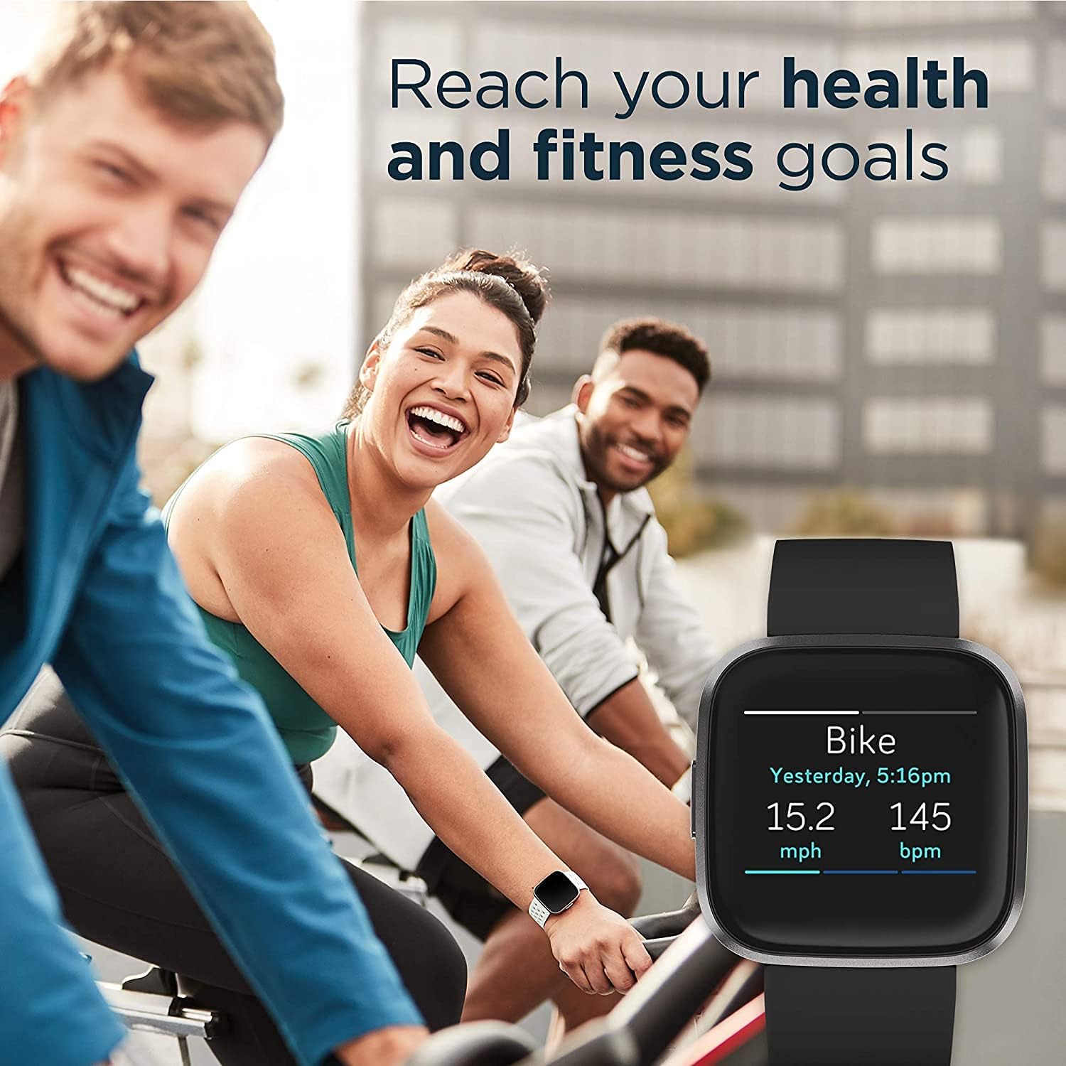 Fitbit Versa 2 สมาร์ทวอทช์สุขภ - Hybrid Smartwatch บทวิจารณ์และราคา