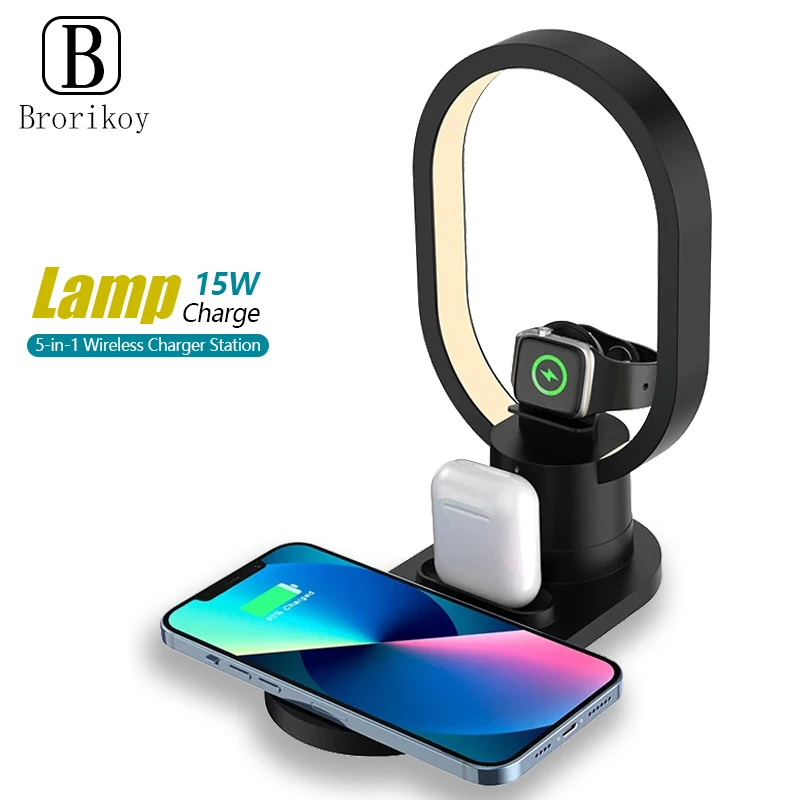 4in1 Night Light Wireless Char - Watch Xs8 บทวิจารณ์และราคา
