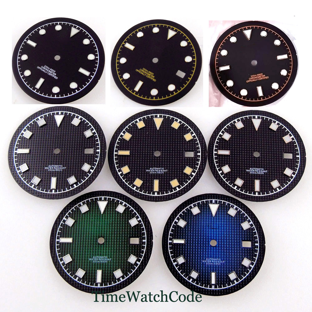 หน้าปัดนาฬิกาขนาด 33.5 มม. ใช้ - Luminous Dial Face บทวิจารณ์และราคา