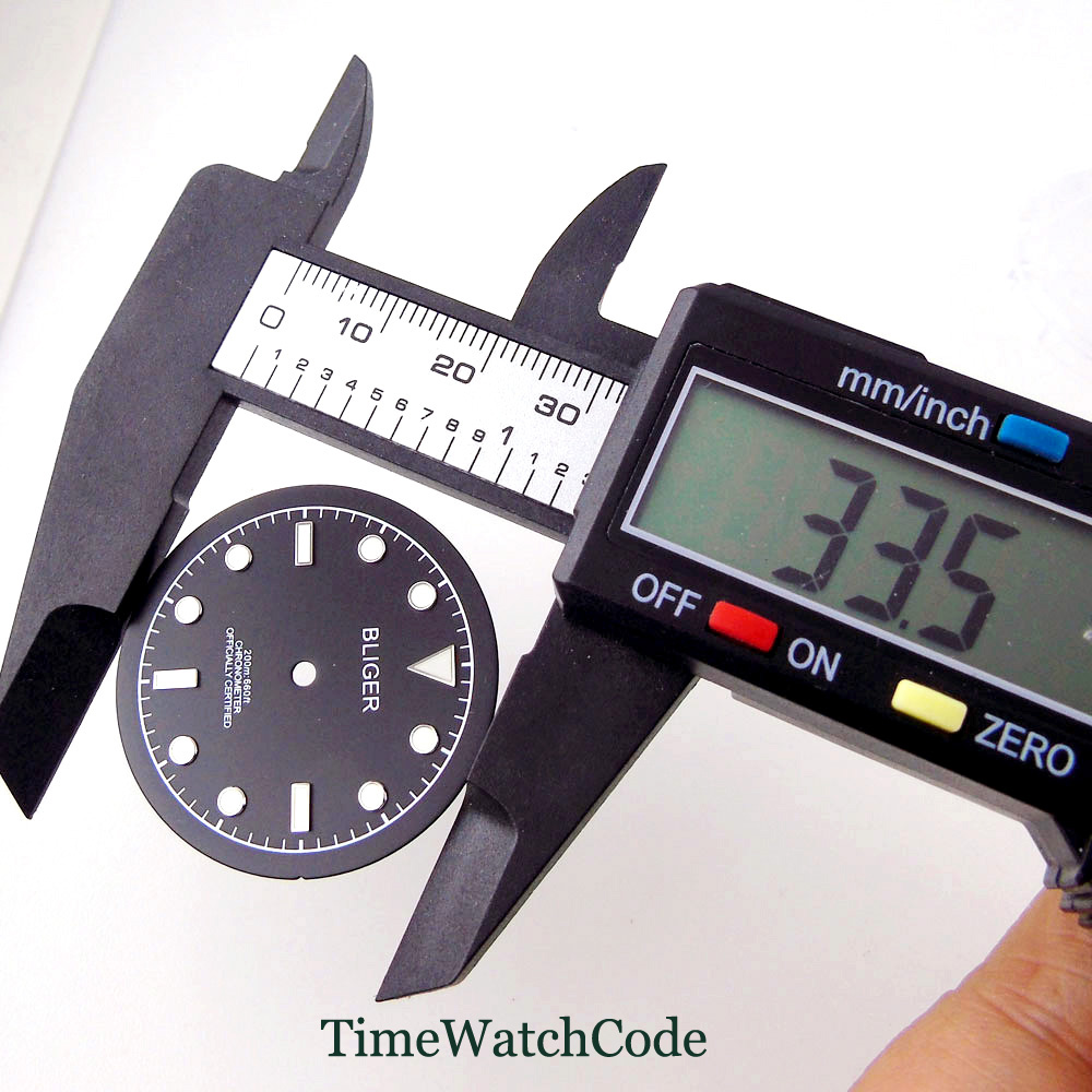 หน้าปัดนาฬิกาขนาด 33.5 มม. ใช้ - Luminous Dial Face บทวิจารณ์และราคา