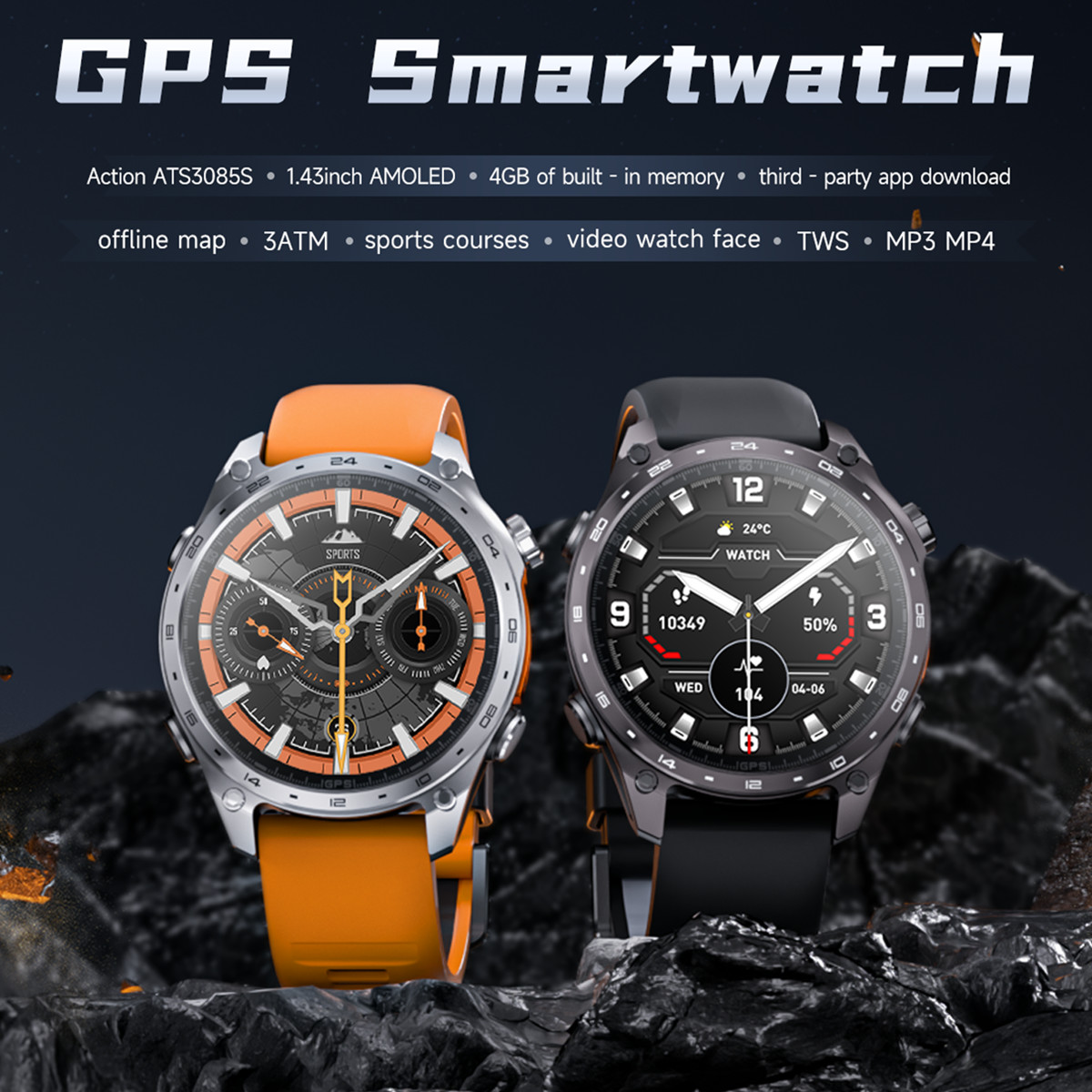 นาฬิกาสมาร์ทวอทช์กันน้ำ 3ATM ส - Smartwatch Watch Whatsapp บทวิจารณ์และราคา
