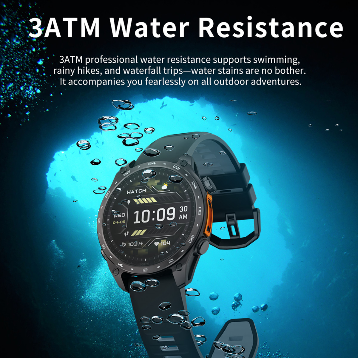 นาฬิกาสมาร์ทวอทช์กันน้ำ 3ATM ส - Smartwatch Watch Whatsapp บทวิจารณ์และราคา