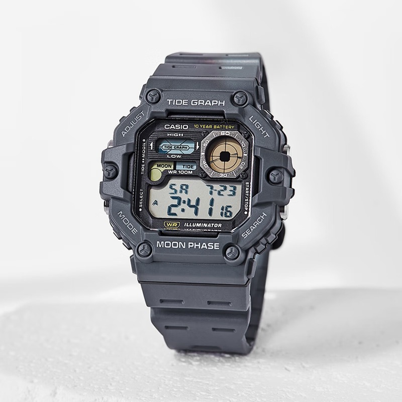 นาฬิกาดิจิตอล Casio WS-1700H ซ - Vintage Digital Watch บทวิจารณ์และราคา