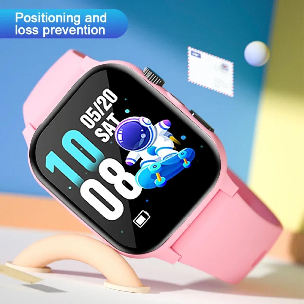 เด็กสมาร์ทวอท์ช 4G มัลติฟังก์ช - Smartwatch Watches For Kids With Gps บทวิจารณ์และราคา