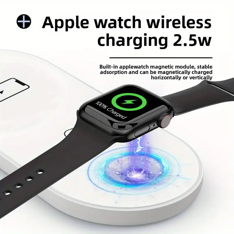 เครื่องชาร์จไร้สาย 3 in 1 แบบค - Watch Xs8 บทวิจารณ์และราคา