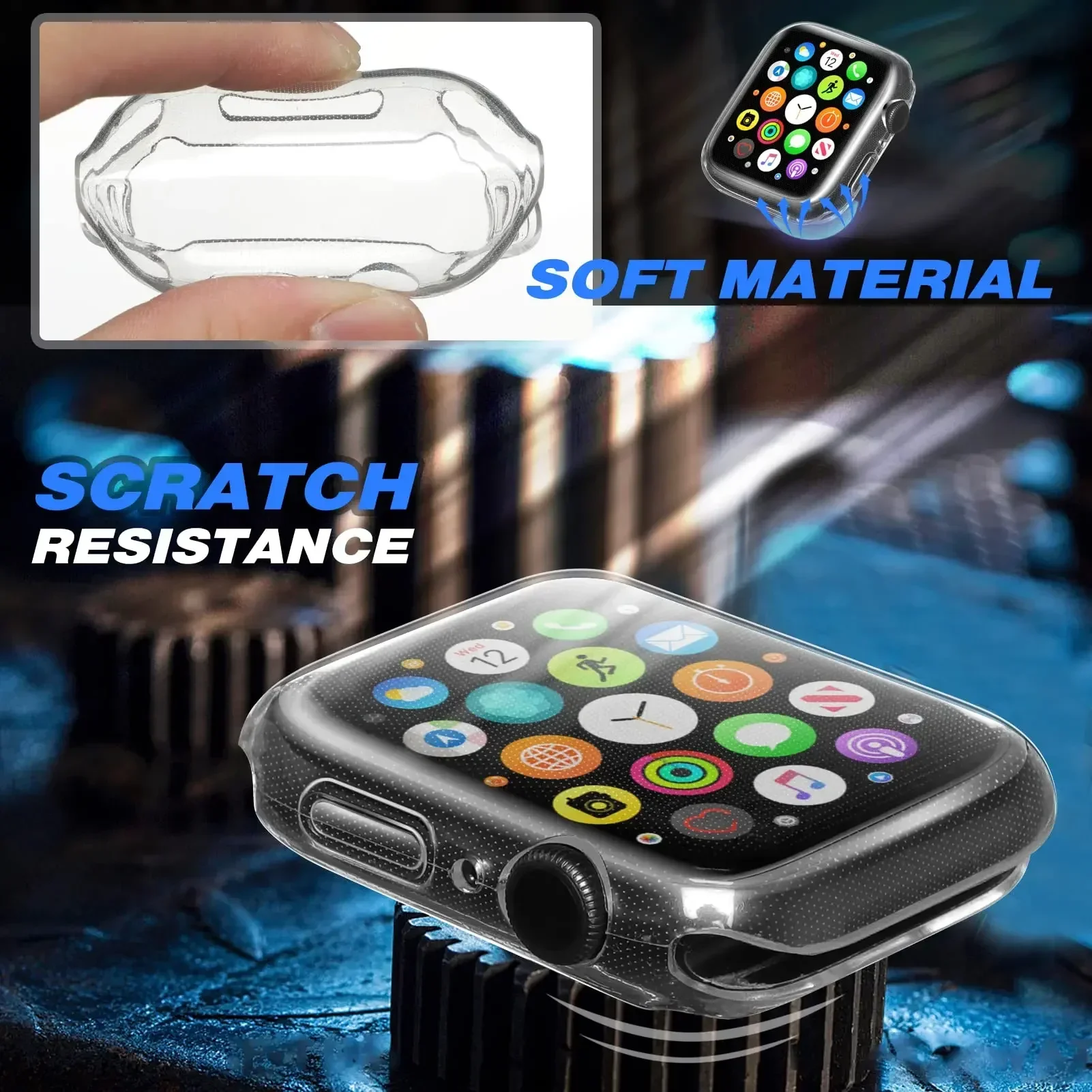 สําหรับ Apple Watch Case 44 มม - Smartwatch Watches Girls บทวิจารณ์และราคา