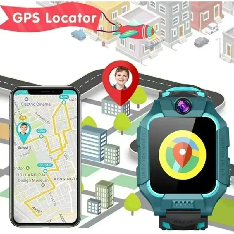 นาฬิกาอัจฉริยะสำหรับเด็ก Lenov - Smartwatch Watches For Kids With Gps บทวิจารณ์และราคา