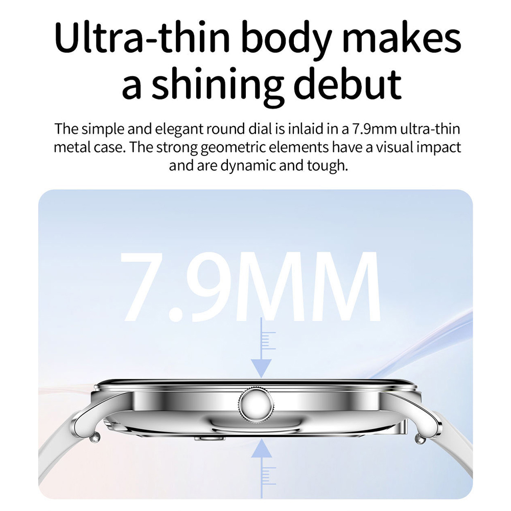 สมาร์ทวอทช์ AMOLED ขนาด 1.43 น - Smartwatch Ladies Watches For Women บทวิจารณ์และราคา