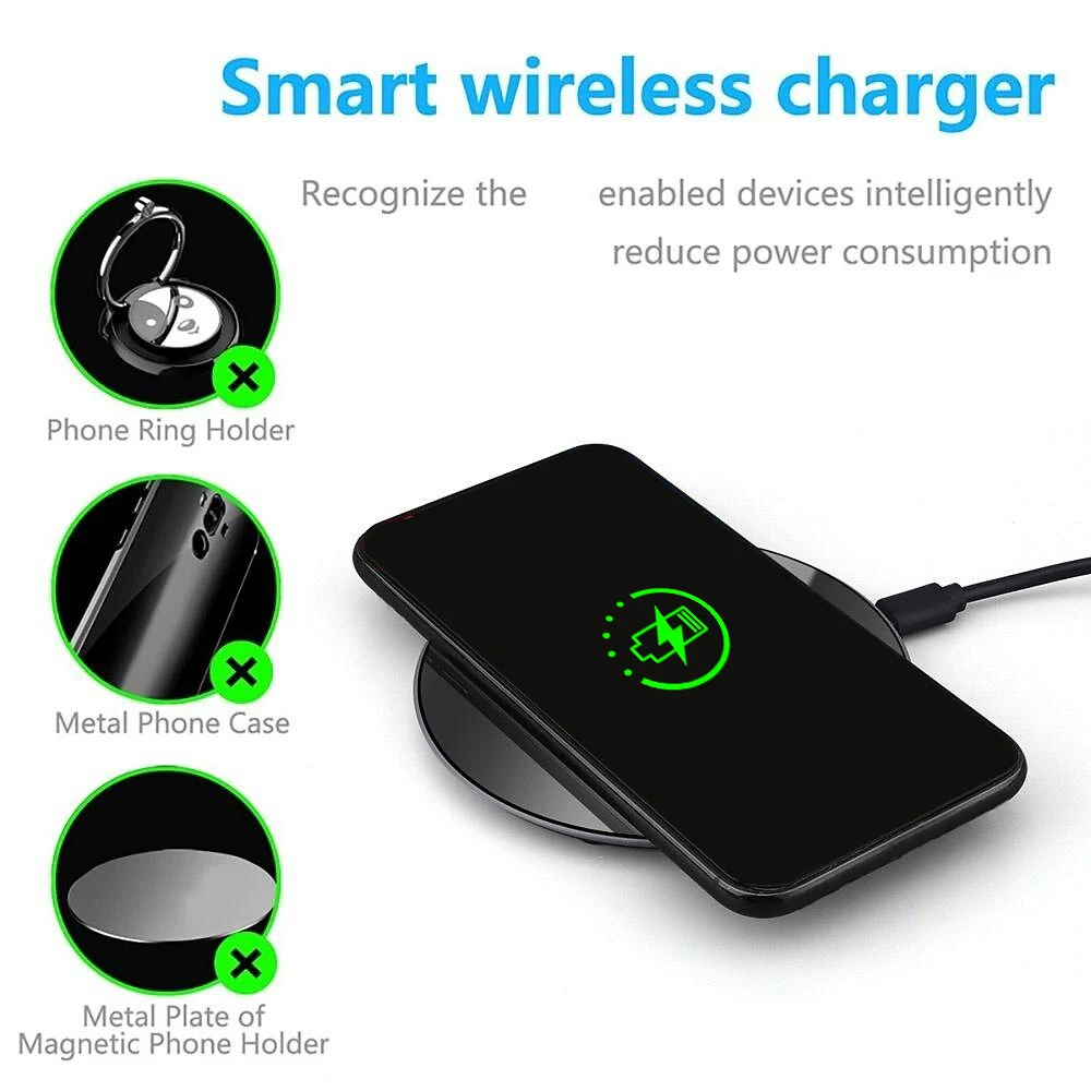 15W Wireless Charger Non-SLIP  - Watch Xs8 บทวิจารณ์และราคา