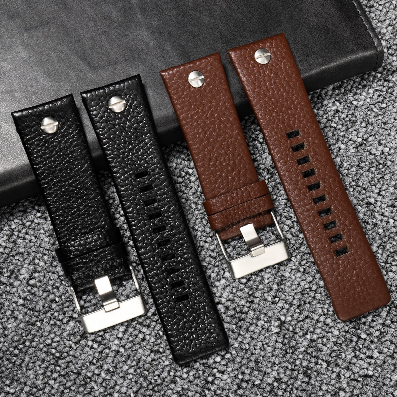 สายนาฬิกาหนังวัว DZ7350 DZ7312 - Diesel Watches Smartwatch บทวิจารณ์และราคา