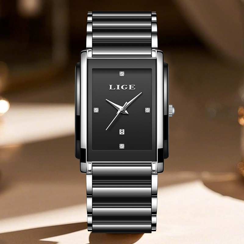 นาฬิกาข้อมือผู้หญิง LIGE รุ่นใ - Luxury Ceramic Watch บทวิจารณ์และราคา