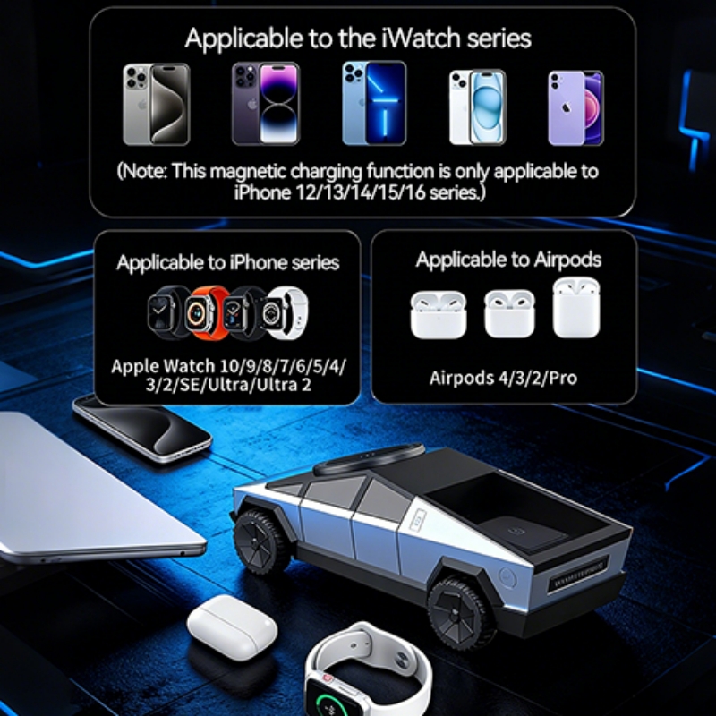 แท่นวางเดสก์ท็อป 3-in-1 CyberD - Smartwatch Apple Watch บทวิจารณ์และราคา