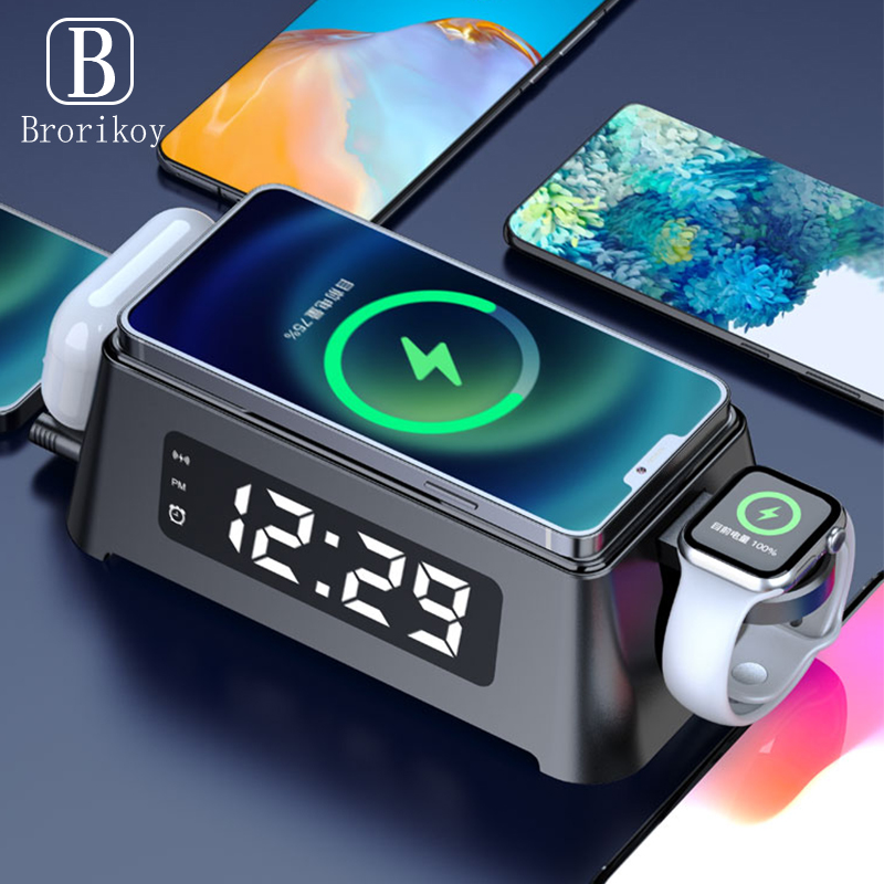 แท่นชาร์จไร้สายแบบนาฬิกาปลุก 1 - Watch Xs8 บทวิจารณ์และราคา