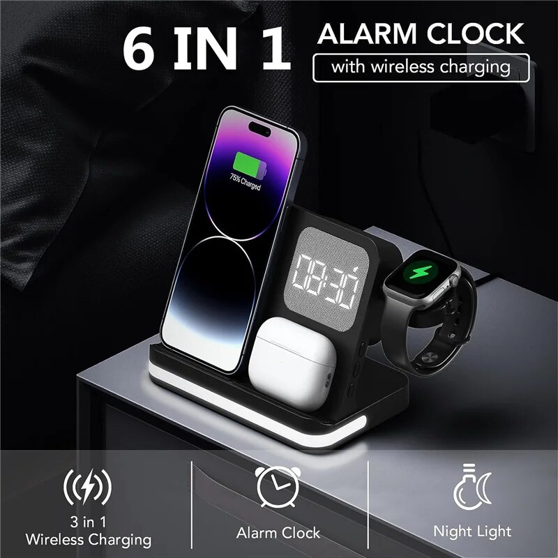 Wireless ChargerสําหรับiPhone  - Smartwatch Apple Watch บทวิจารณ์และราคา