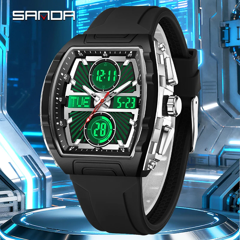 SANDA เทรนด์แฟชั่นนาฬิกาผู้ชาย - Smartwatch Trending Watches For Men บทวิจารณ์และราคา