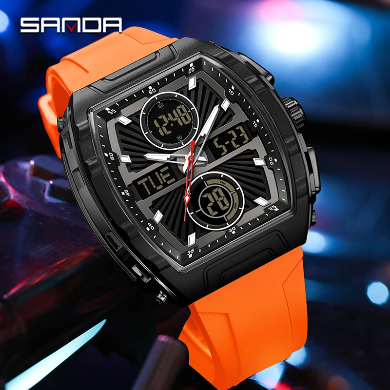 SANDA เทรนด์แฟชั่นนาฬิกาผู้ชาย - Smartwatch Trending Watches For Men บทวิจารณ์และราคา