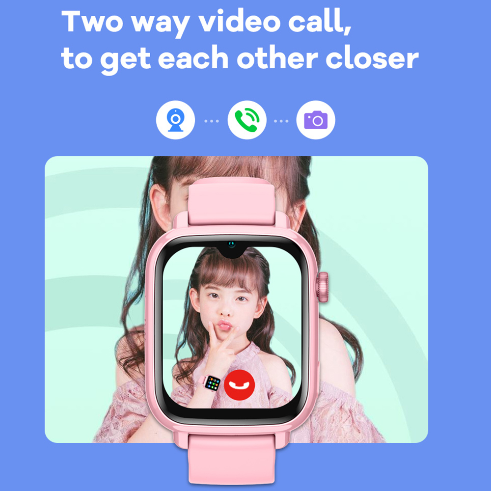 สมาร์ทวอทช์สำหรับเด็ก 4G SOS W - Smartwatch Watch Whatsapp บทวิจารณ์และราคา