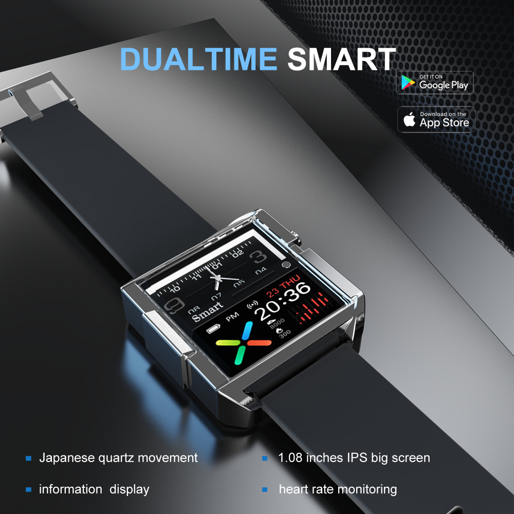 นาฬิกาอัจฉริยะระบบ T9ไฮบริดตรว - Hybrid Smartwatch บทวิจารณ์และราคา